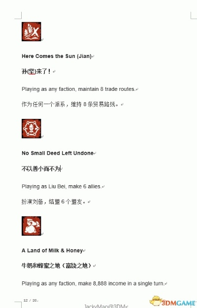 《仁王》Steam成就全攻略：轻松解锁所有成就秘籍