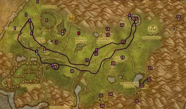 《魔兽世界》8.0阿拉希精英怪坐标攻略大全，深度解析位置技巧