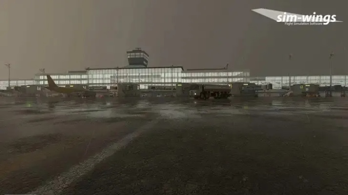《微软飞行模拟》柏林机场新图曝光：真实飞行体验，带你翱翔天际