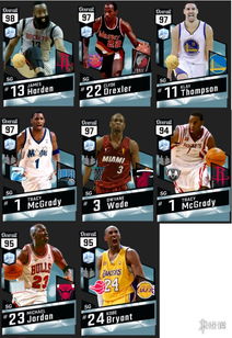 NBA2K17收藏奖励攻略，高效球员卡精选推荐