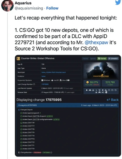 CS2 Steam创纪录！GO学长专注核心语义伪原创