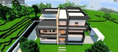 《我的世界》别墅建造攻略：扇形设计技巧大揭秘，高效建造新体验