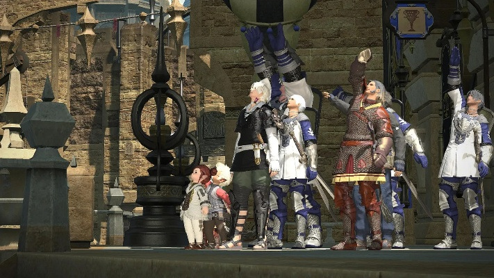 《FF14水晶世界》独家染色拍照，打造个性游戏形象