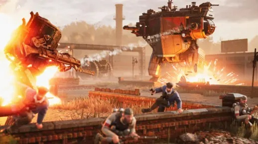 《钢铁收割》新预告：蒸汽朋克机甲激战，RTS战场风云再起