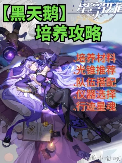 《崩坏星穹铁道》黑天鹅前瞻：高效培养攻略秘籍大公开