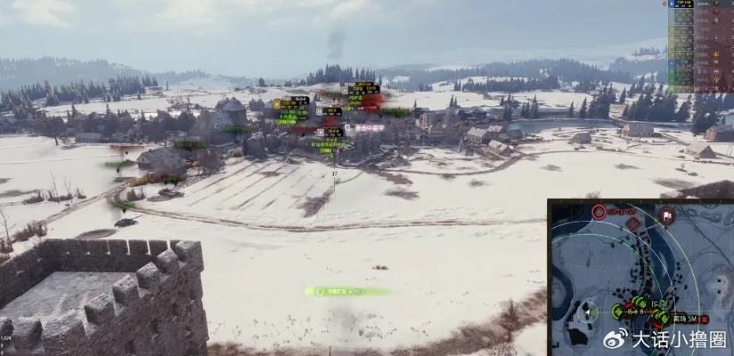 坦克世界冬季街机模式开启,坦克滑冰场回归！