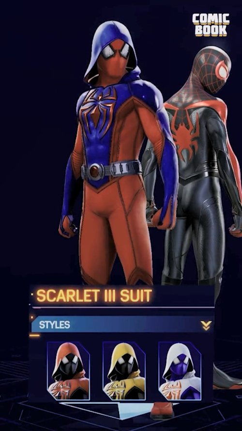 《蜘蛛侠2》战衣揭秘：漫画与游戏形象大对比！