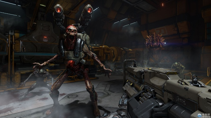 《毁灭战士4》狂潮截图：异形血战现场惊悚曝光