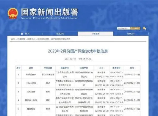 《腾讯网易领衔！最新国产游戏过审名单曝光》