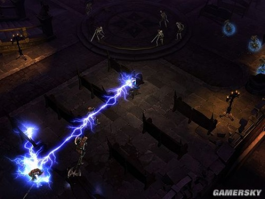 《暗黑3法师群攻技能大揭秘：震撼视觉盛宴》