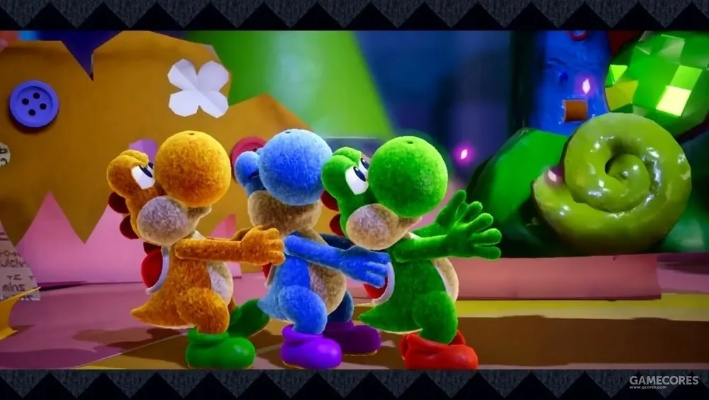 《耀西手工世界》新广告来袭！揭秘隐藏关卡！