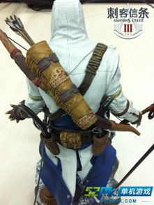 《刺客信条3》康纳战斧360°立体手办，霸气侧漏！