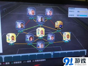FIFA16UT模式：揭秘每周最佳阵容，最强球员盘点