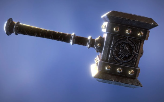 《上古5》毁灭之锤：震撼登场，一锤定乾坤！