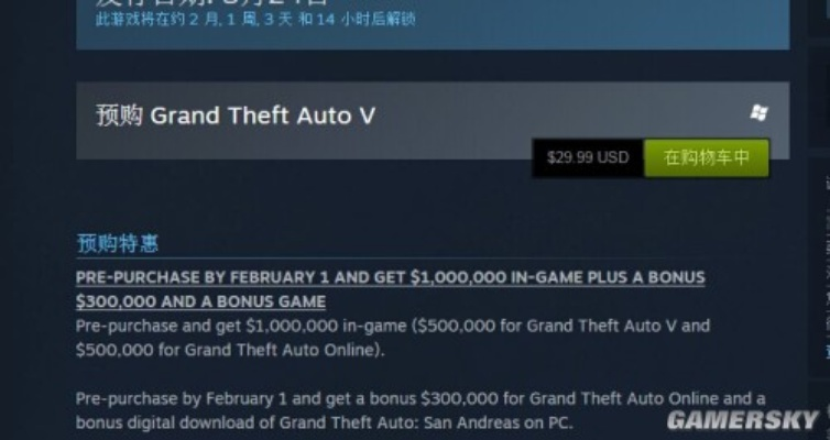 《GTA5》Steam人气飙升：挑战DOTA2在线巅峰！