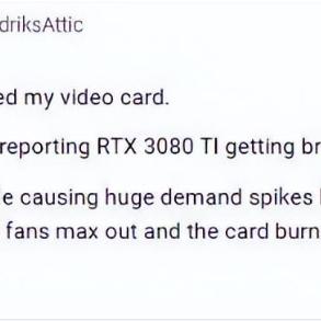 电源选择不容忽视！RTX4070因劣质电源严重烧毁