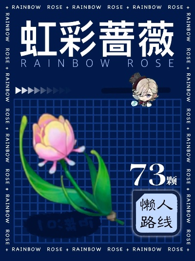 3小时刷满！虹彩蔷薇位置图+最优路线图2025枫丹实测