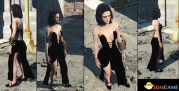 《辐射4》MOD变装盛宴：性感华丽，角色大变身！