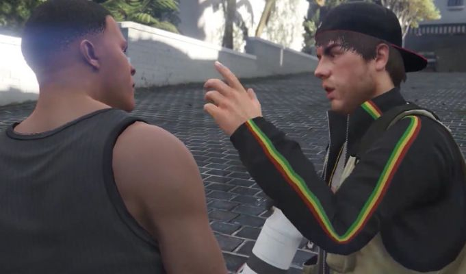 GTA5小富DLC动作捕捉演员揭秘，形象细节全解析