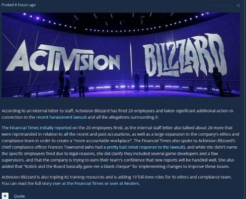 暴雪官方新活动名单被指歧视，玩家争议升级