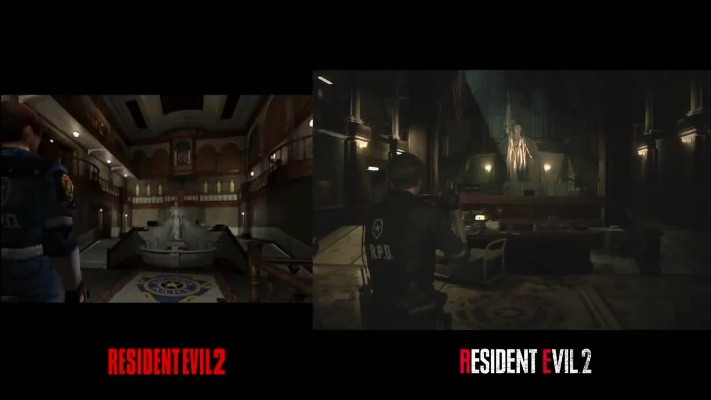 生化危机2Re对比生化危机9，画质进化与视觉革新
