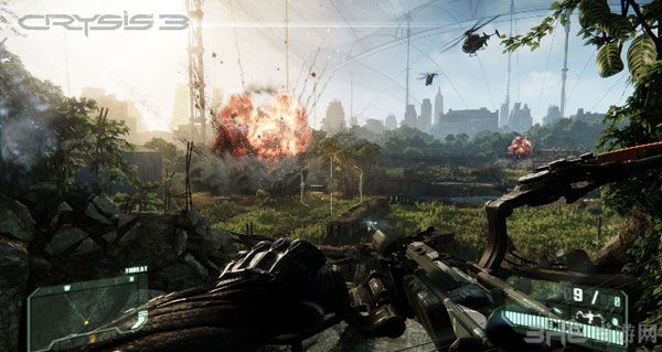 孤岛危机3DLC预告，绝美风景中的狂战即将引爆