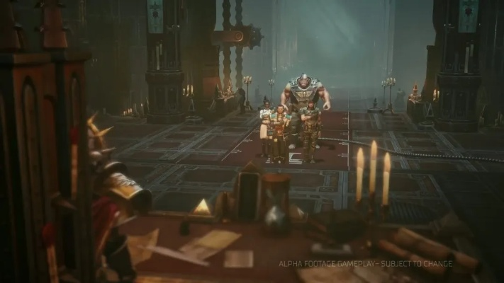 战锤40K，黑暗异端实机画面首曝，审判庭的残酷战场