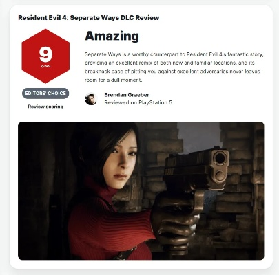 生化危机9DLC悬念拉满！人气角色艾达王极有机会惊喜现身