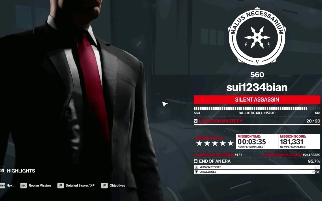 2026年杀手2全挑战速通，沉默刺客评级终极路线与隐藏装备解锁