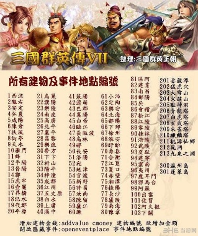 三国群英传5武将编号绝密档案，2026最新隐藏武将代码与内存修改实战指南