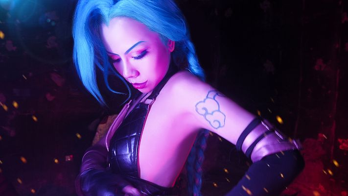 2026金克斯cos终极形态，双城之战动画版1:1还原方法论