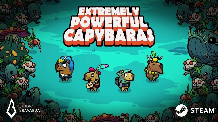 2月发售 弹幕射击肉鸽游戏汽水侠公布上市日期,拯救宇宙汽水冒险何时开启?