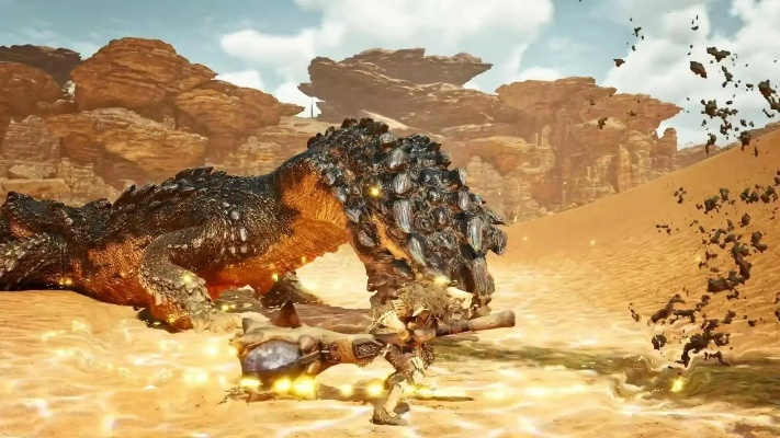 怪物猎人,荒野二测开启,总监用14种武器狩猎锁刃龙,你敢挑战吗?