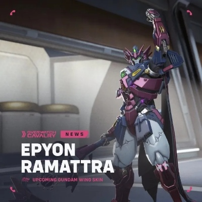 《守望先锋》携手W高达联动,死神镰刀皮肤惊艳亮相