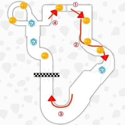 《马里奥赛车世界》全赛道捷径秘籍地图曝光
