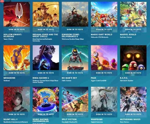 2025世界游戏名人堂名单揭晓！速来围观！