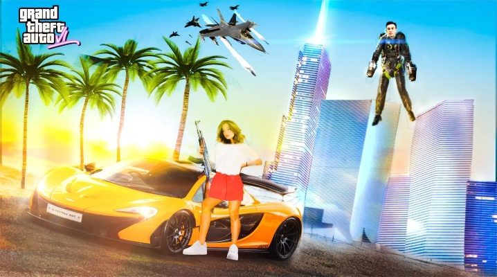 《GTA6》官方手绘图曝光：泄露信息实锤，揭秘游戏细节！