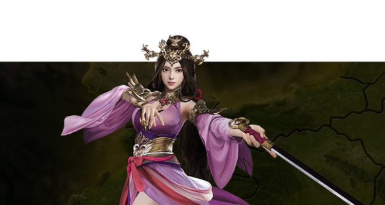 貂蝉吕布新图曝光！《三国群英传8》绝色武将亮相揭秘