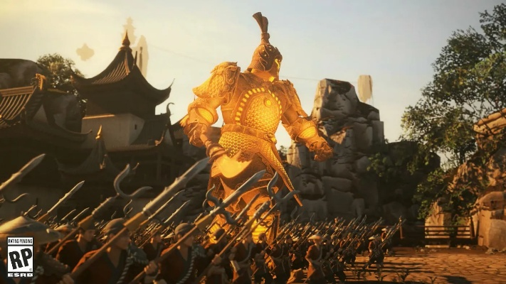 《战锤全战》震旦傀儡兵插画曝光：神秘机械战士降临！