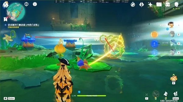 《原神》4.8荷叶森林任务攻略：高效完成秘境挑战