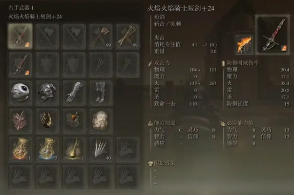 《艾尔登法环》火焰骑士大剑攻略：高效获取与实战配装解析