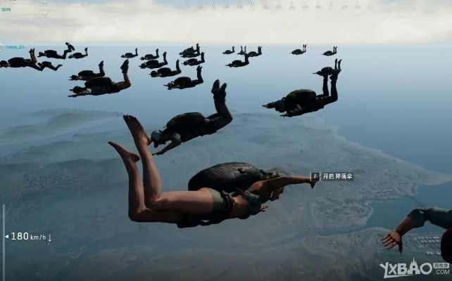 《绝地求生》新更新：跳伞落地无伤，轻松落地战！